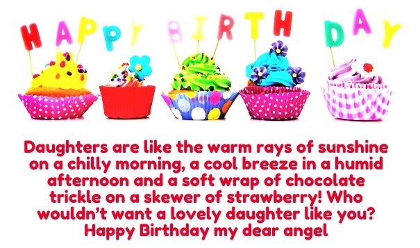 Daughter Birthday Wishes From Mother
 Happy Birthday Quotes for Daughter with