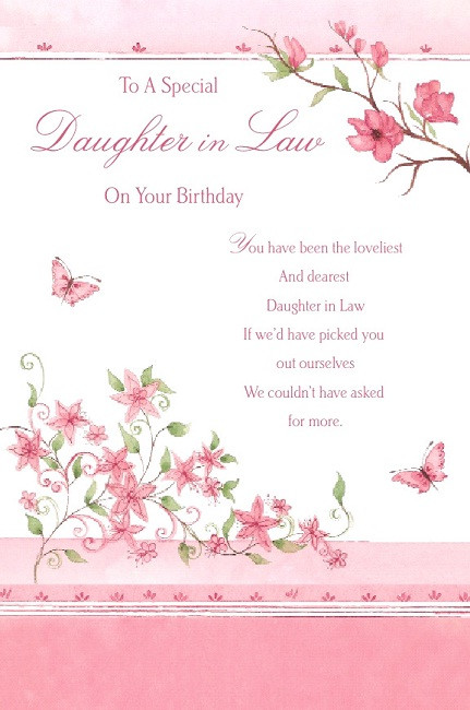 Daughter In Law Birthday Wishes
 53 Top Daughter In Law Birthday Wishes And Greetings