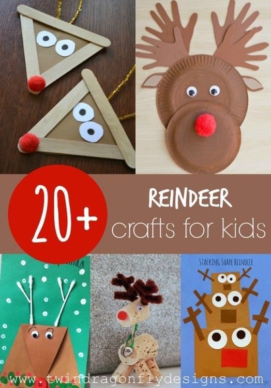 December Craft For Kids
 Reindeer craft Reindeer and Crafts for kids on Pinterest