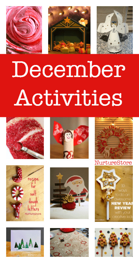 December Craft For Kids
 December activity plans things to do in December with