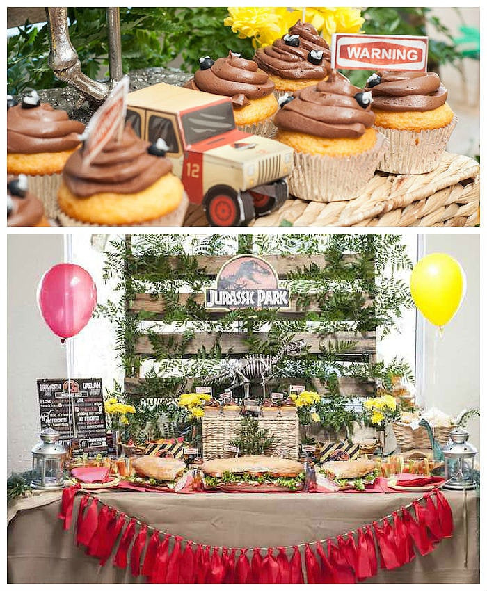 Decoration Ideas For Birthday Party
 A Roaring Jurassic Park Birthday Party