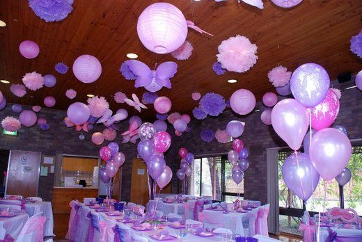 Decoration Ideas Purple Birthday Party
 WOWEE I would love to do this for a kids party How