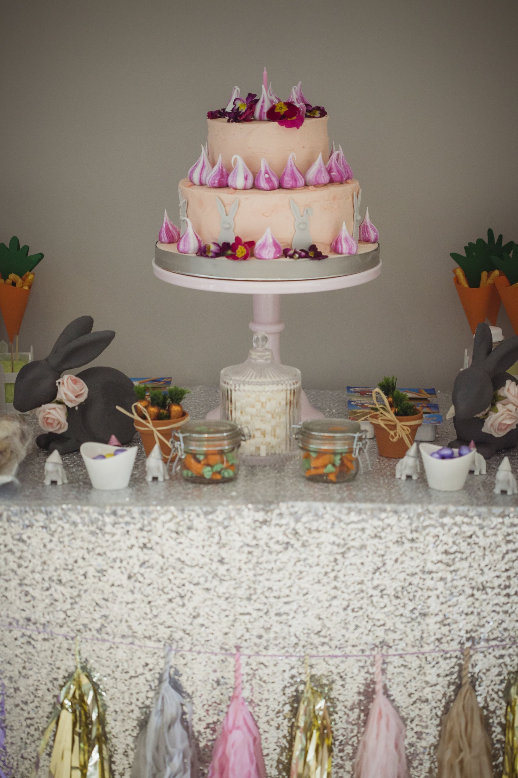 Decorations For Birthday
 Betsy s bunny themed birthday party