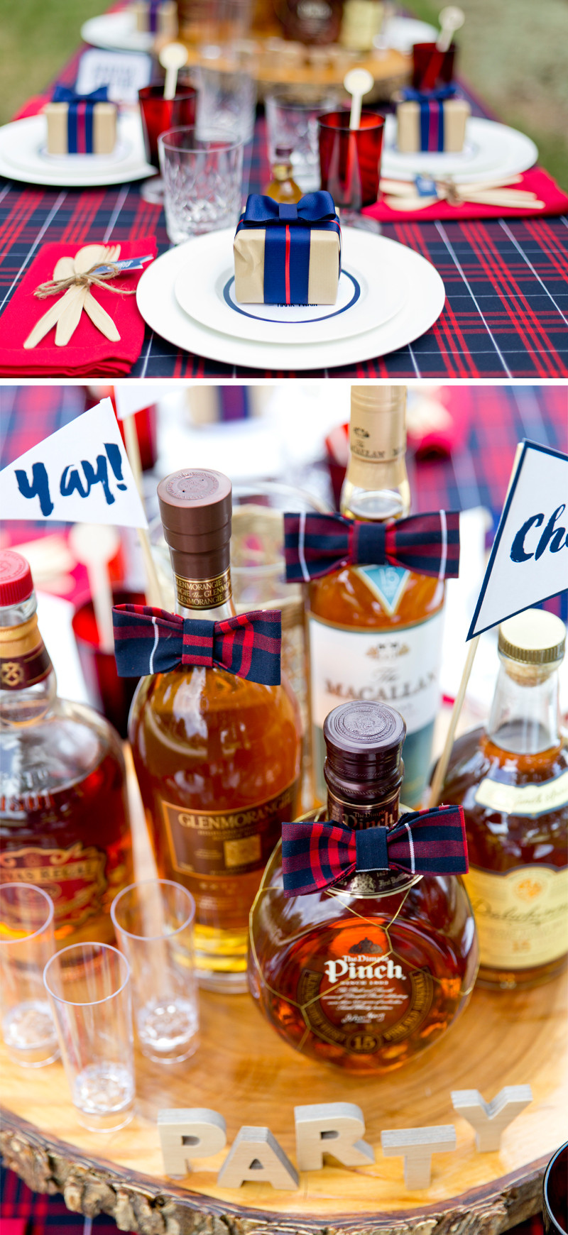 Decorations For Birthday
 A Dapper Scotch Themed Birthday Party