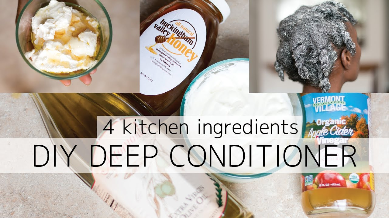 Deep Conditioner For Natural Hair DIY
 Homemade Deep Conditioner
