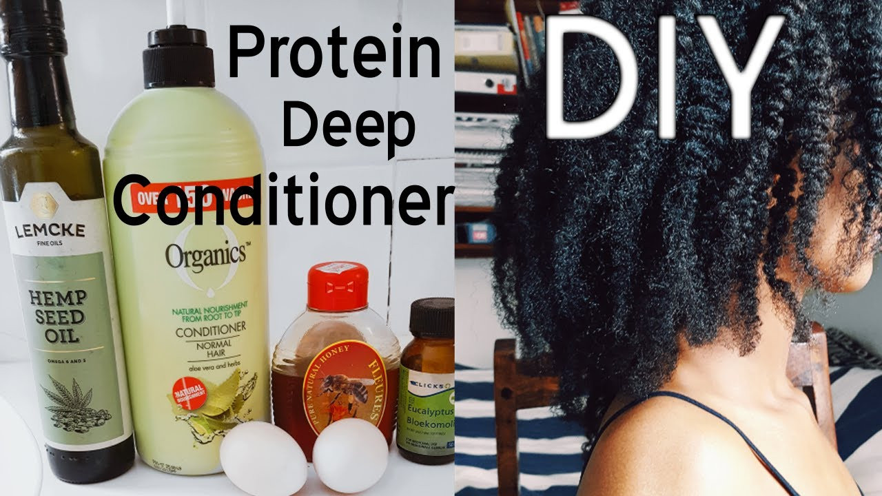 Deep Conditioner For Natural Hair DIY
 Natural Hair DIY Protein deep conditioner