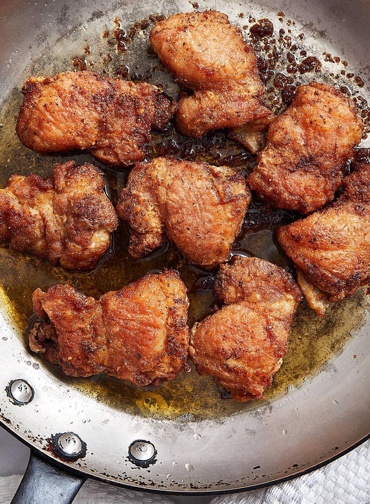 Deep Fried Boneless Chicken Thighs
 Boneless Skinless Chicken Thighs with Lime Sesame BBQ