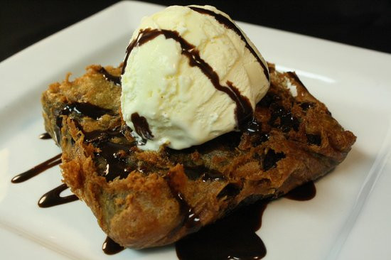 Deep Fried Brownies
 Deep Fried Brownie with Vanilla Ice Cream Picture of