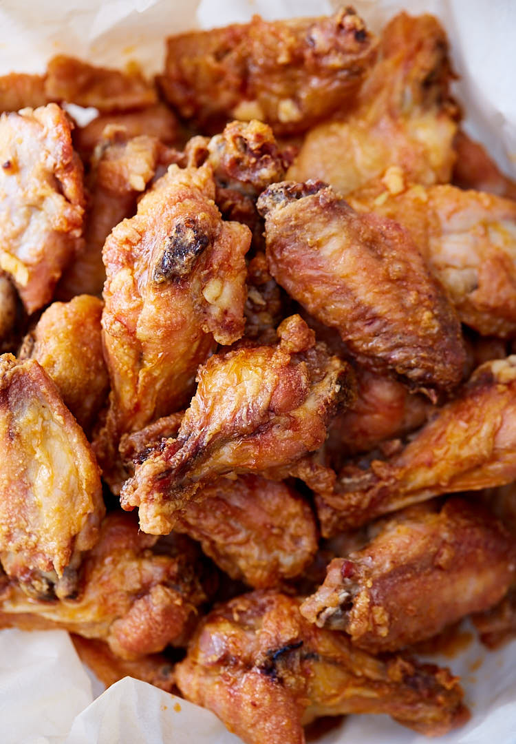 Deep Fried Chicken Wings Calories
 Extra Crispy Baked Chicken Wings i FOOD Blogger