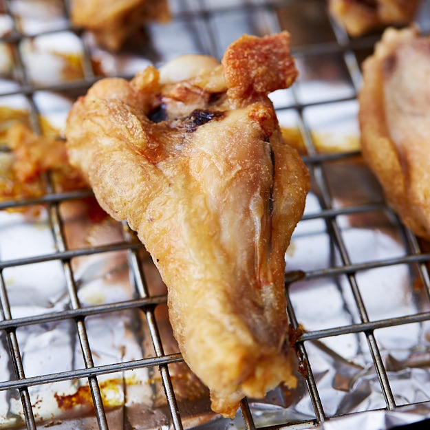 Deep Fried Chicken Wings Calories
 Baked Chicken Wings Extra Crispy Like Deep Fried