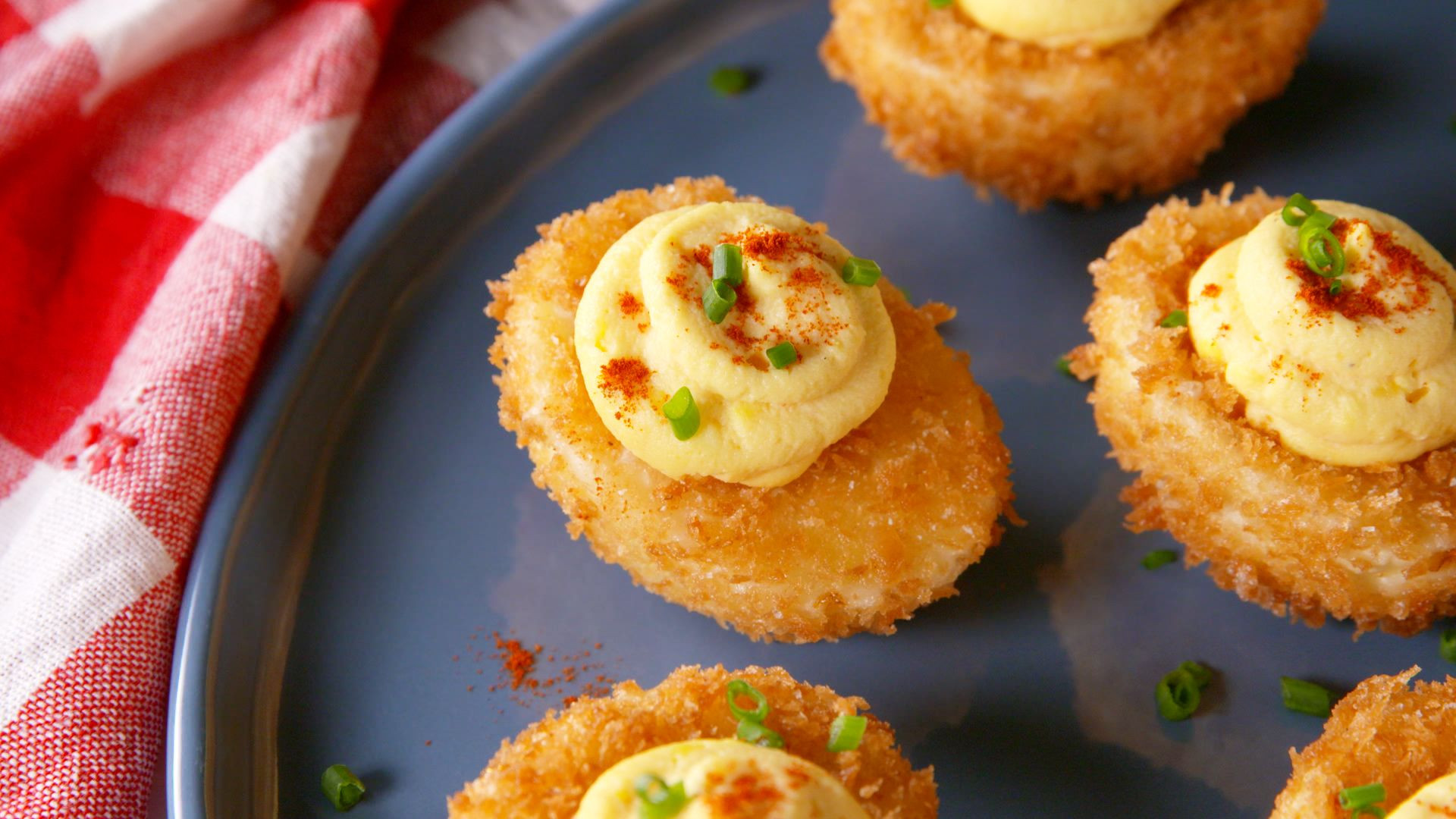 Deep Fried Deviled Eggs With Bacon
 Cooking on Flipboard by Delish