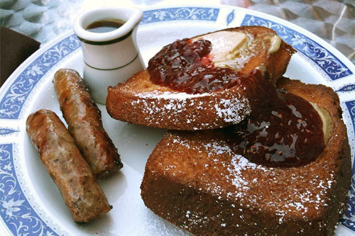 Deep Fried French Toast
 Deep Fried French Toast with Foie Gras at The Publican in