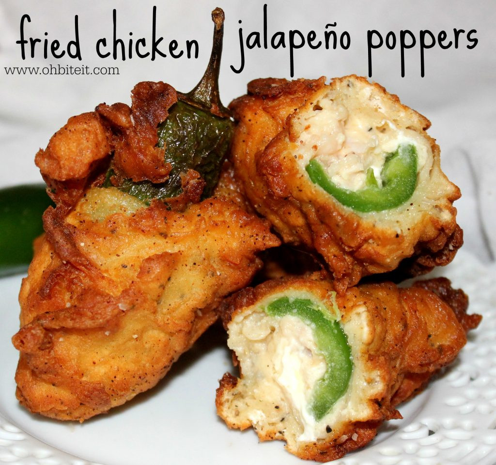 Deep Fried Jalapeno Poppers
 Fried Chicken Jalapeño Poppers