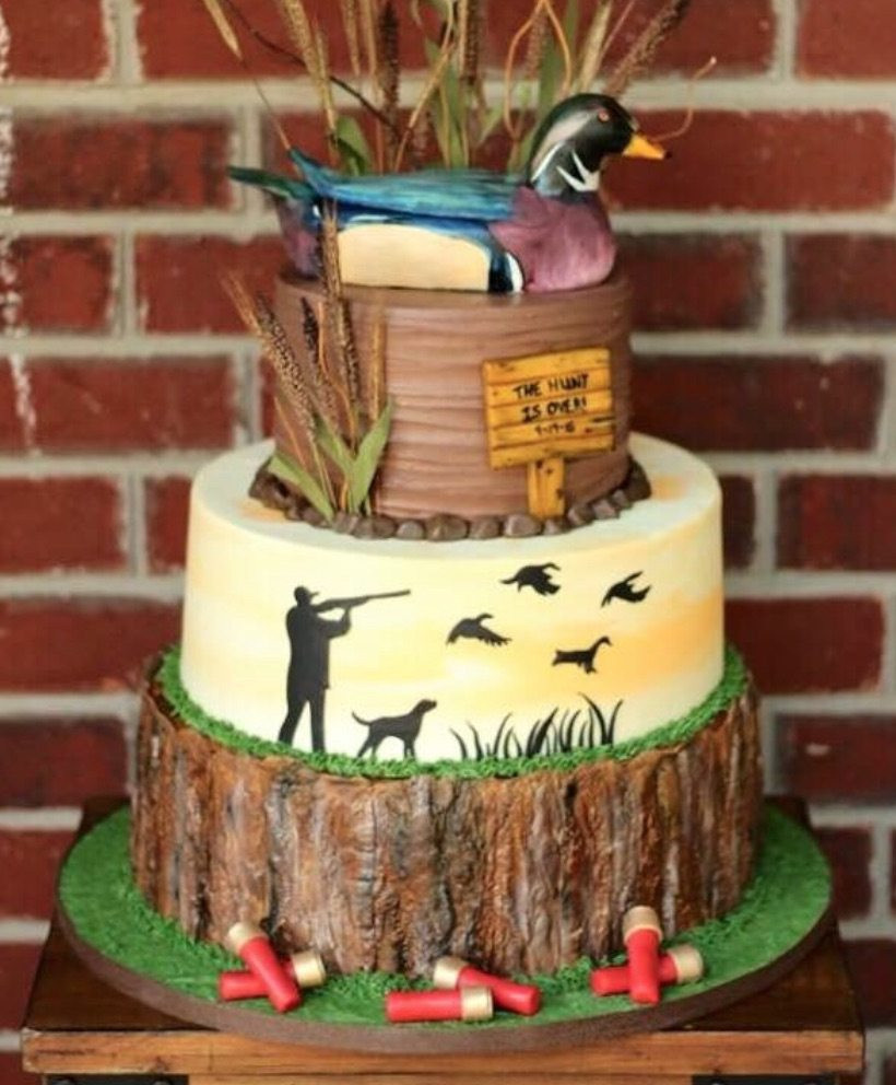 Deer Birthday Cake
 Top 10 Fishing and Hunting Birthday Cakes