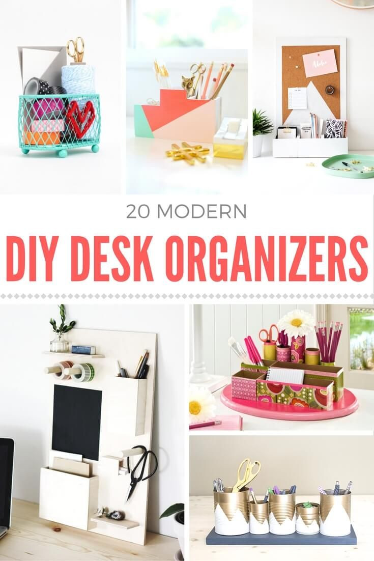 Desk Organization Ideas DIY
 Make a DIY Desk Organizer on a Bud
