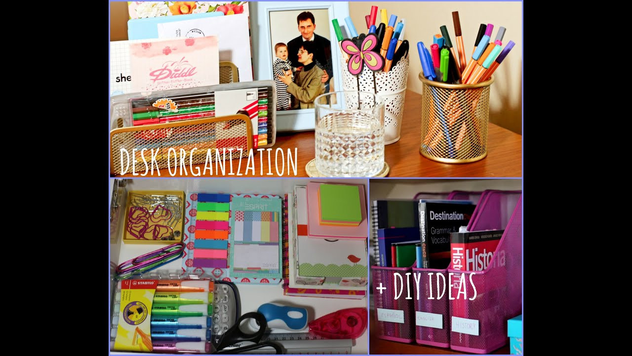 Desk Organization Ideas DIY
 Desk Organization DIY Ideas
