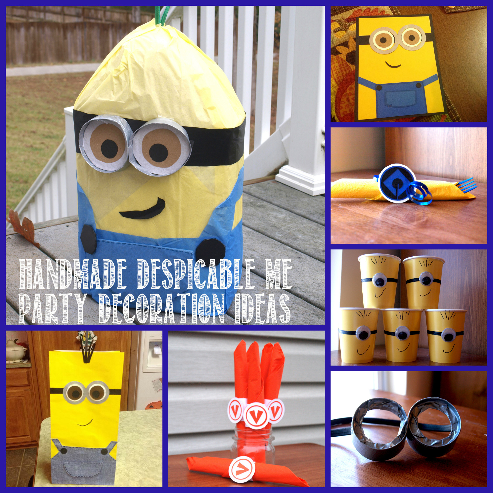 Despicable Me Birthday Decorations
 Despicable Me Birthday Party Rebecca Autry Creations