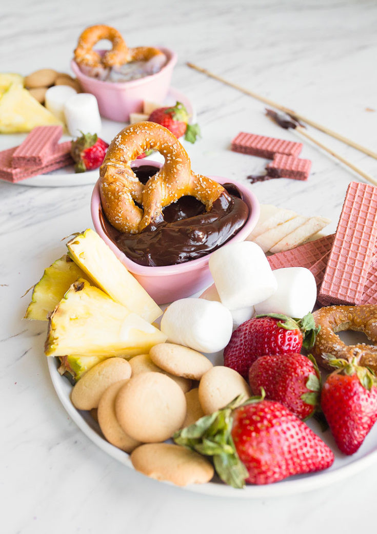 Dessert For Two
 Easy Chocolate Fondue for Two Recipe