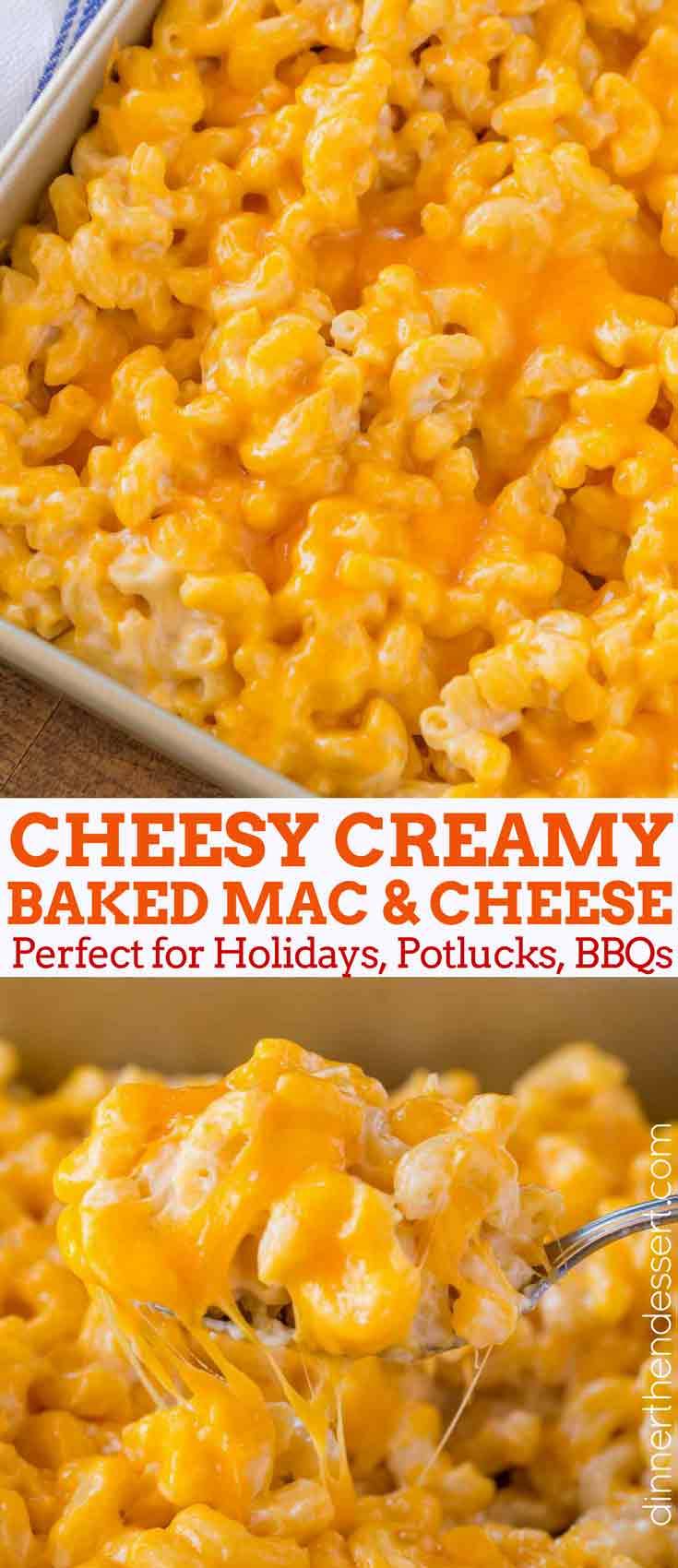Dessert Macaroni And Cheese
 Baked Mac and Cheese Dinner then Dessert