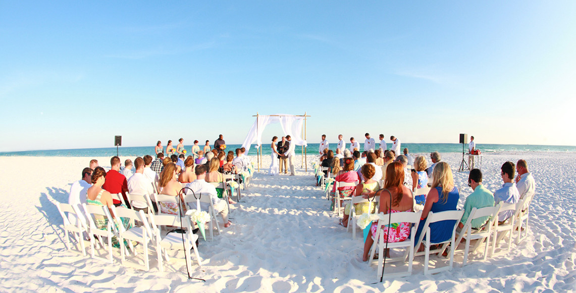 Destin Beach Wedding
 Destin FL Beach Weddings The Resorts of Pelican Beach