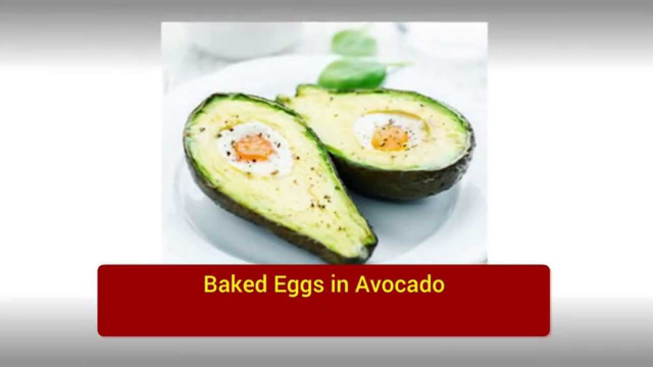 Diabetic Brunch Recipes
 01 Baked Eggs in Avocado