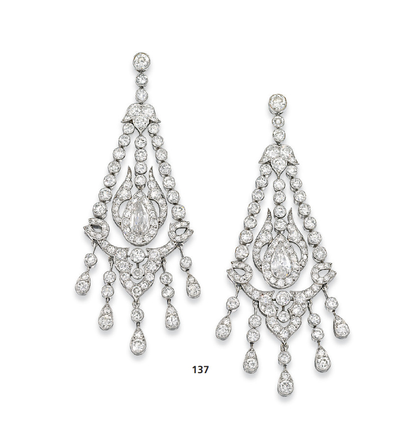 Diamond Chandelier Earrings
 Marie Poutine s Jewels & Royals Diamond Chandelier Earrings