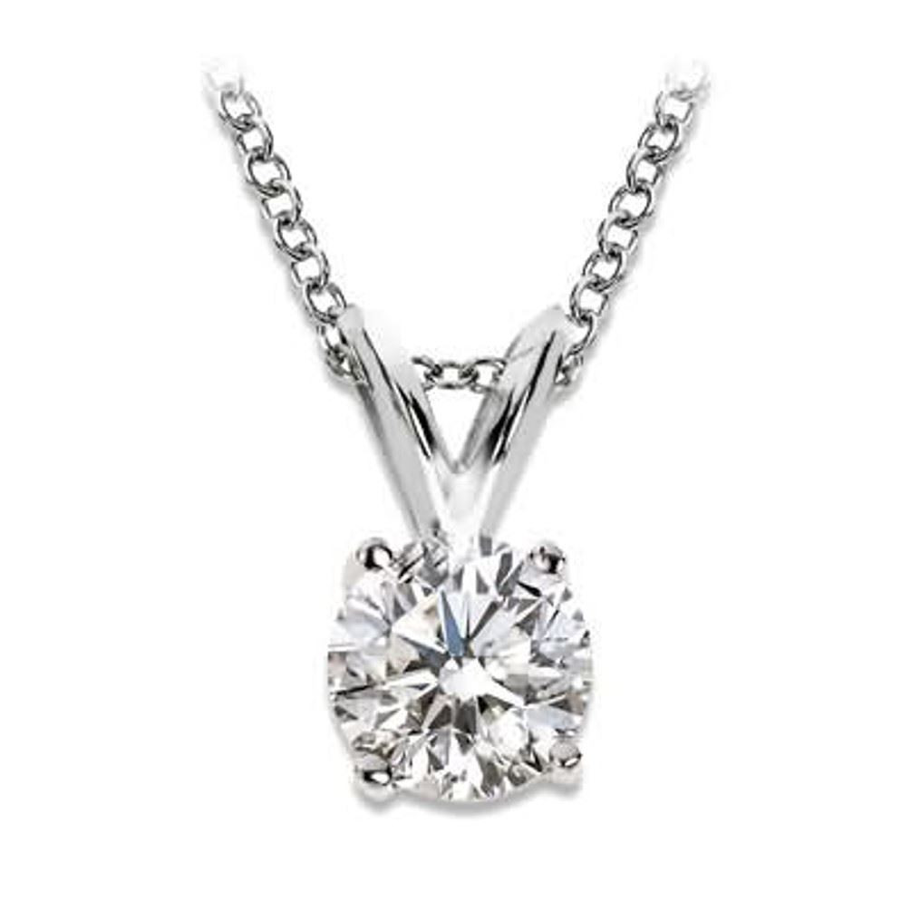 Diamond Pendant Necklace
 solitaire diamond pendant necklace white gold