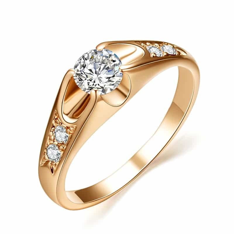 Diamond Promise Rings For Girlfriend
 Rose Gold Promise Ring for Girlfriend