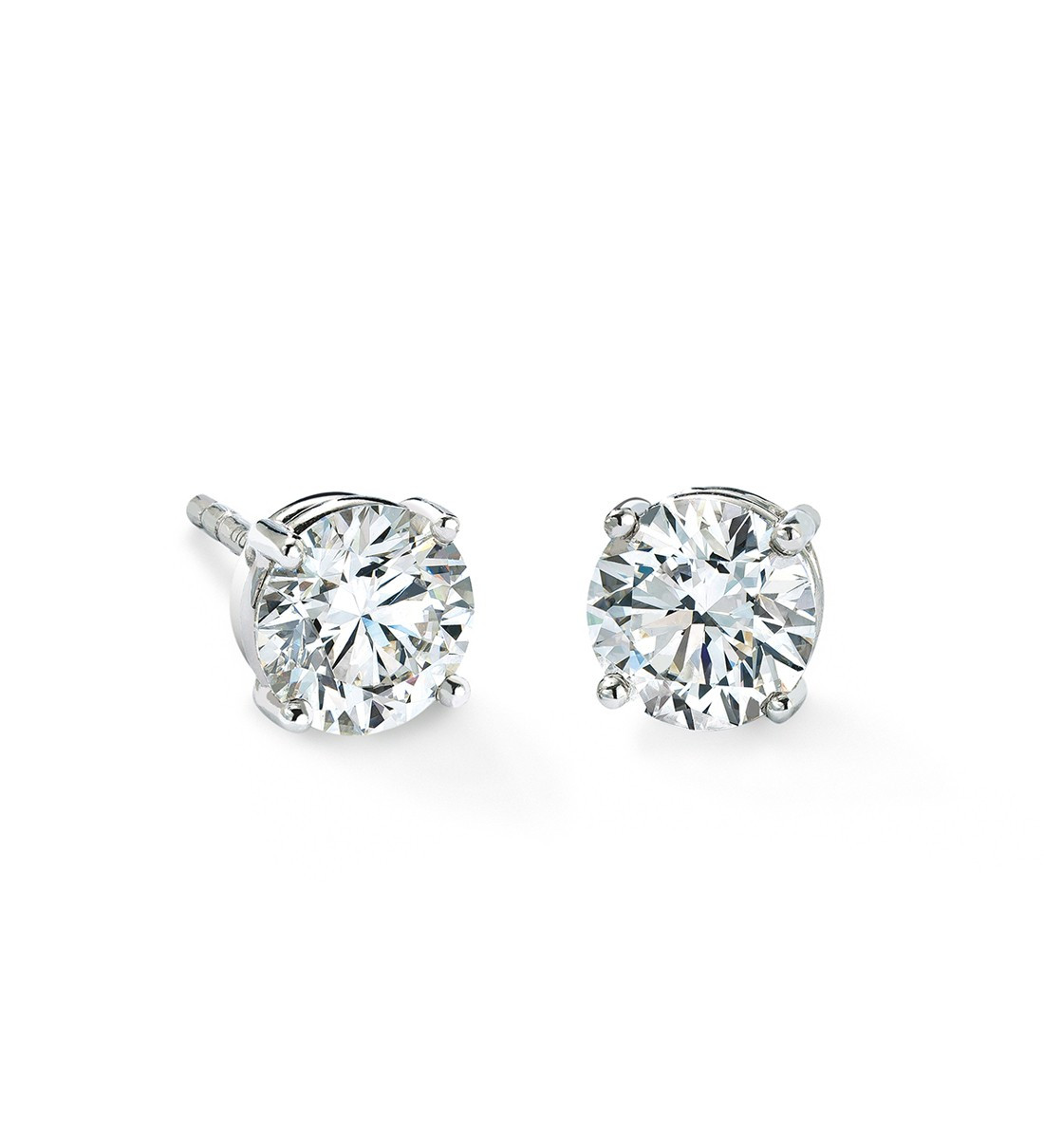 Diamond Stud Earrings For Women
 Women s 14 Karat Diamond Stud 1 ctw Dominic s Fine Jewelry