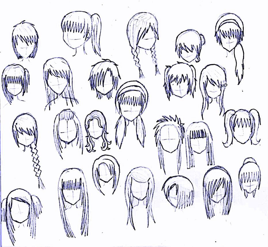 Different Anime Hairstyles
 Cute Short Anime Hairstyles to Pin on Pinterest