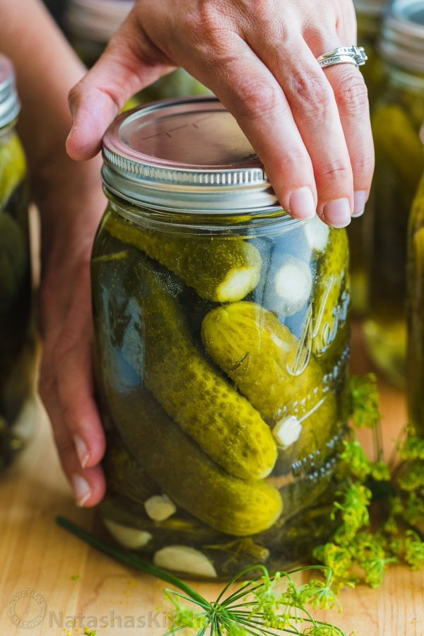 Dill Pickles Recipes Canning
 Canned Dill Pickle Recipe NatashasKitchen