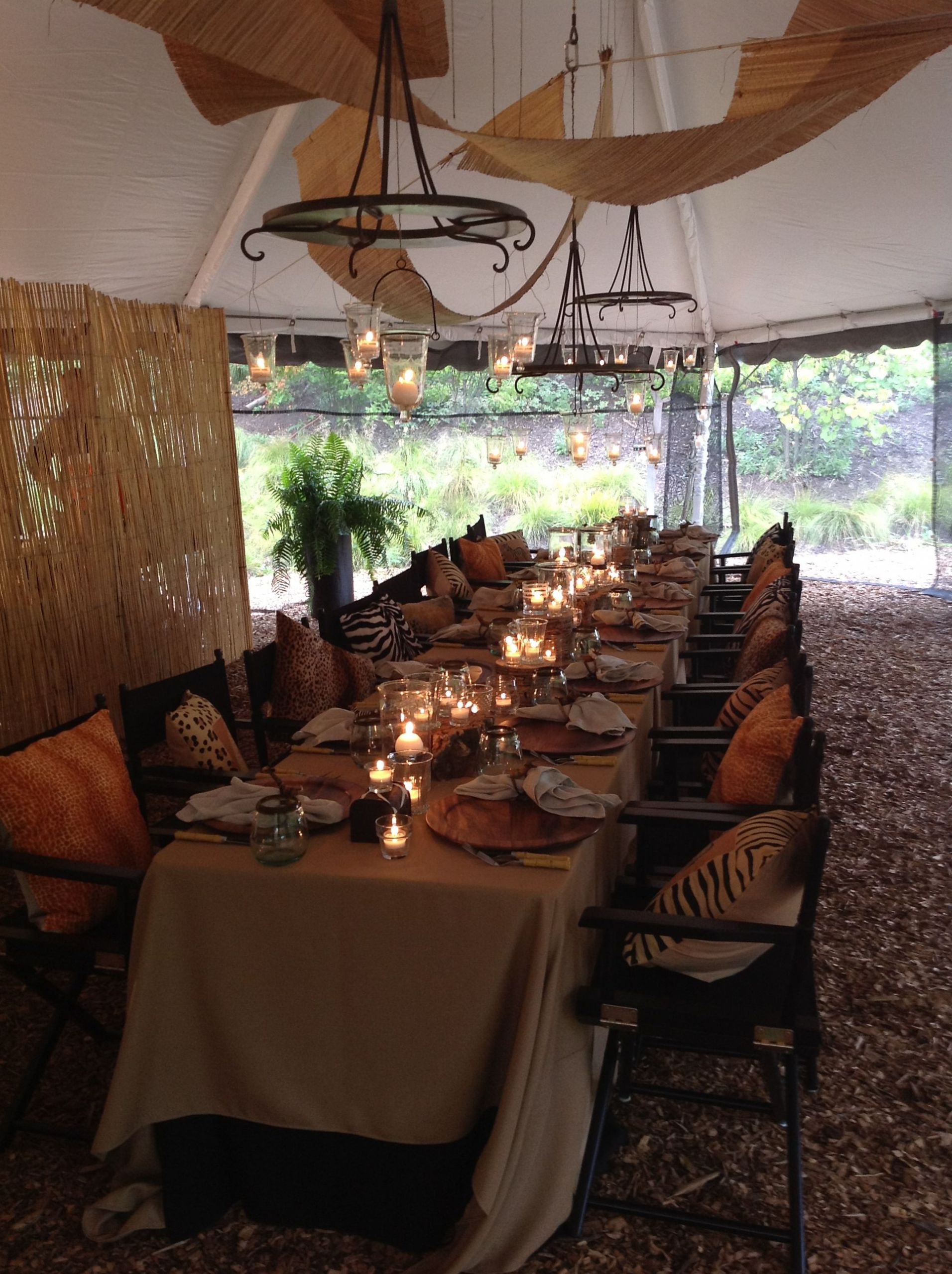 Dinner Party Ideas For Adults
 Safari Dinner Party at the Zoo Event styling by A Party