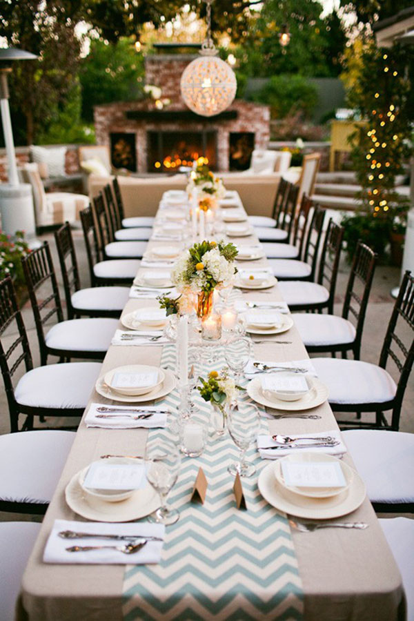 Dinner Party Table Settings Ideas
 We Heart Outdoor Dinner Parties B Lovely Events