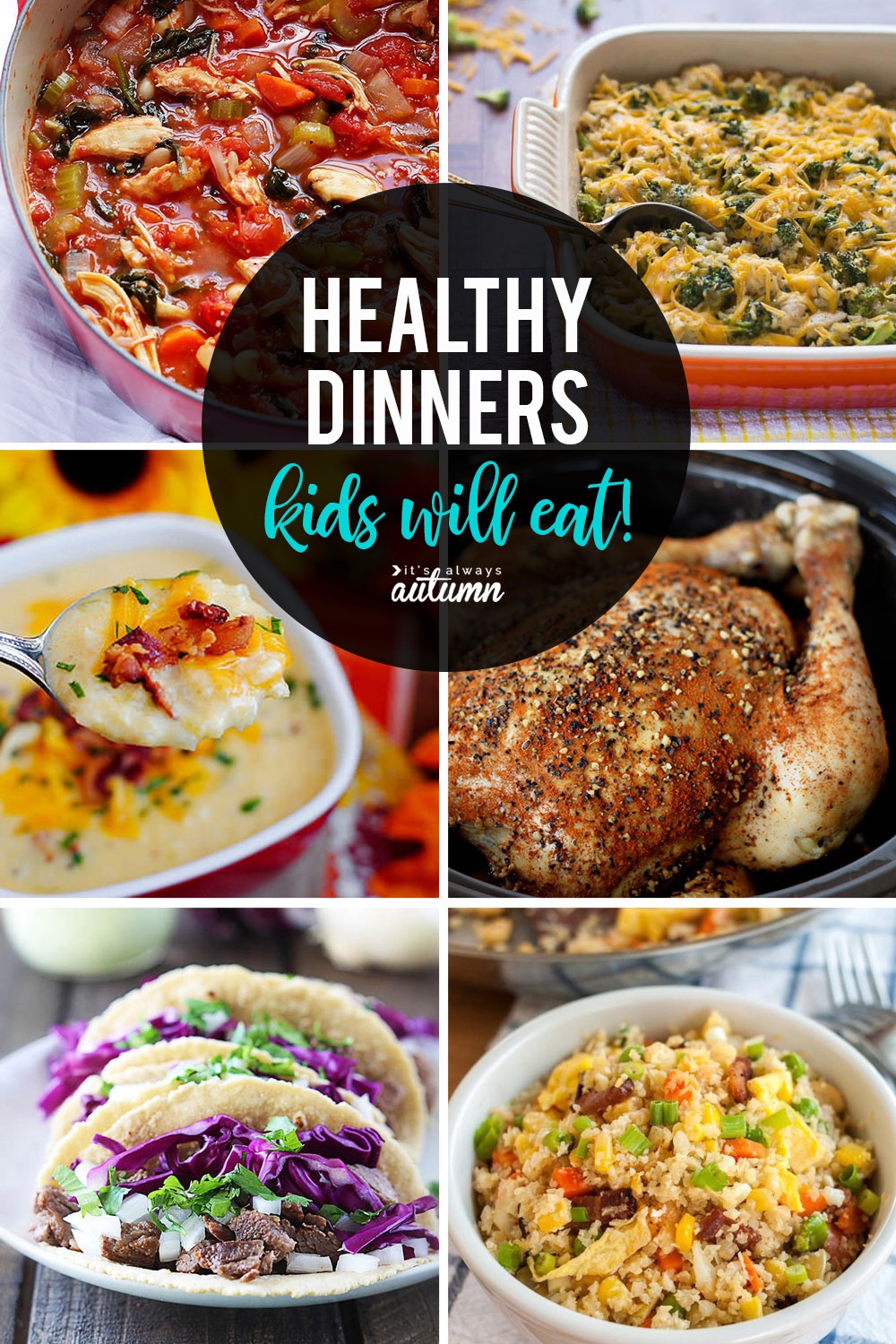 Dinner Recipes For Kids
 20 healthy easy recipes your kids will actually want to