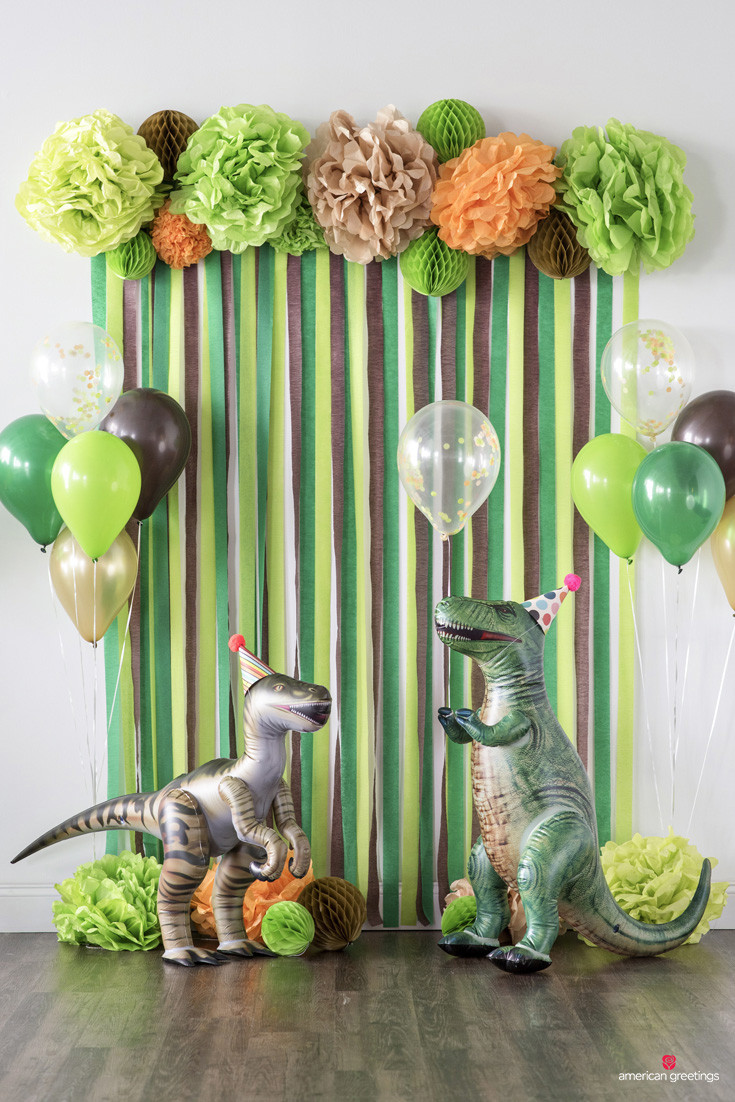 Dinosaur Birthday Party Decorations
 Dinosaur Birthday Party Ideas Inspiration