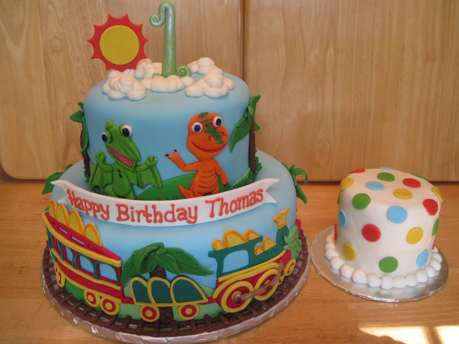 Dinosaur Train Birthday Cake
 Heather s Cakes and Confections Dinosaur Train