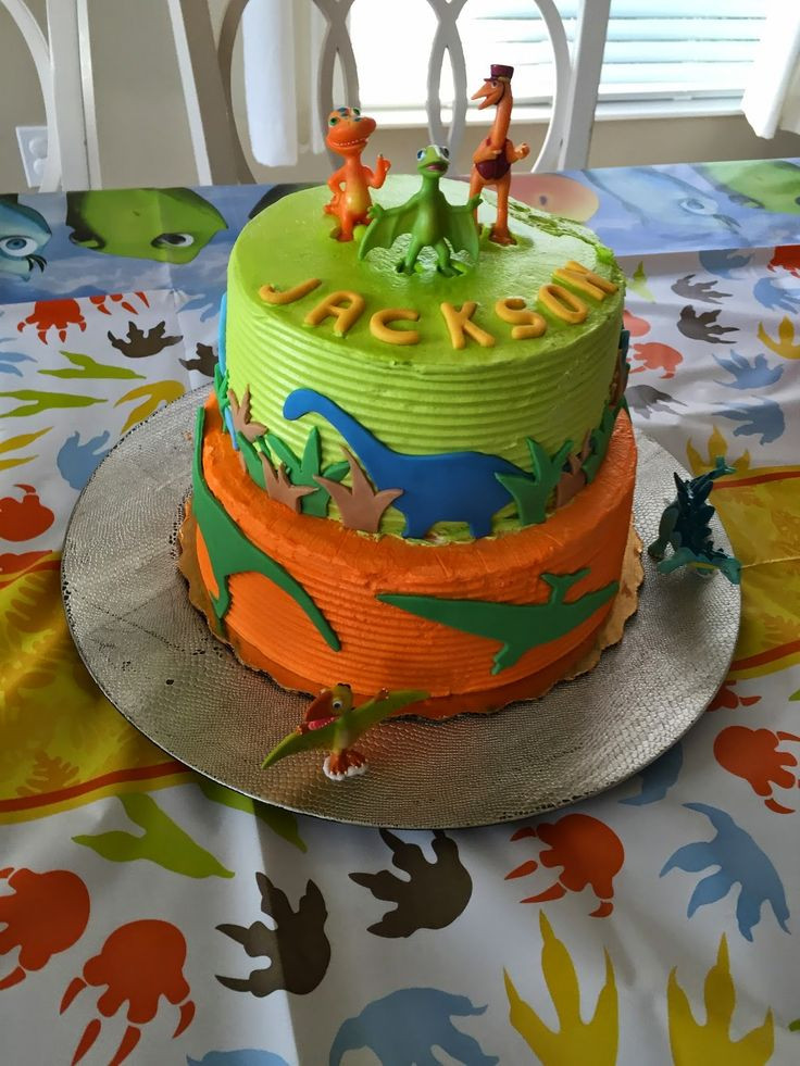 Dinosaur Train Birthday Cake
 Dinosaur Train cake