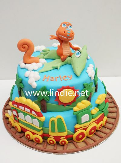 Dinosaur Train Birthday Cake
 dino birthday cakes Google Search