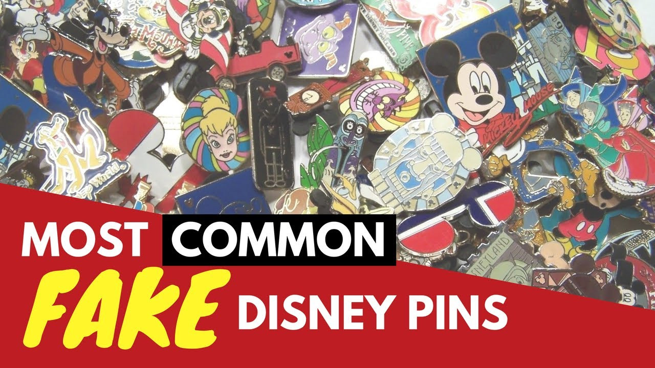 Disney Pins
 MOST MON FAKE DISNEY PINS