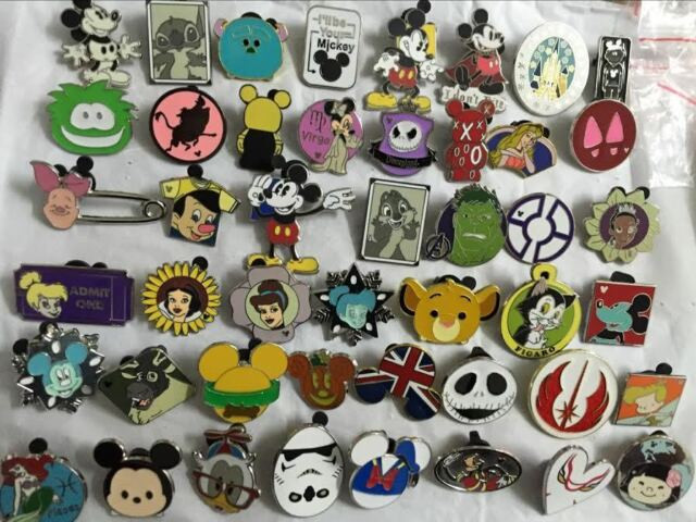 Disney Pins
 Disney Pins Trading No Duplicates Lapel Collector Pins