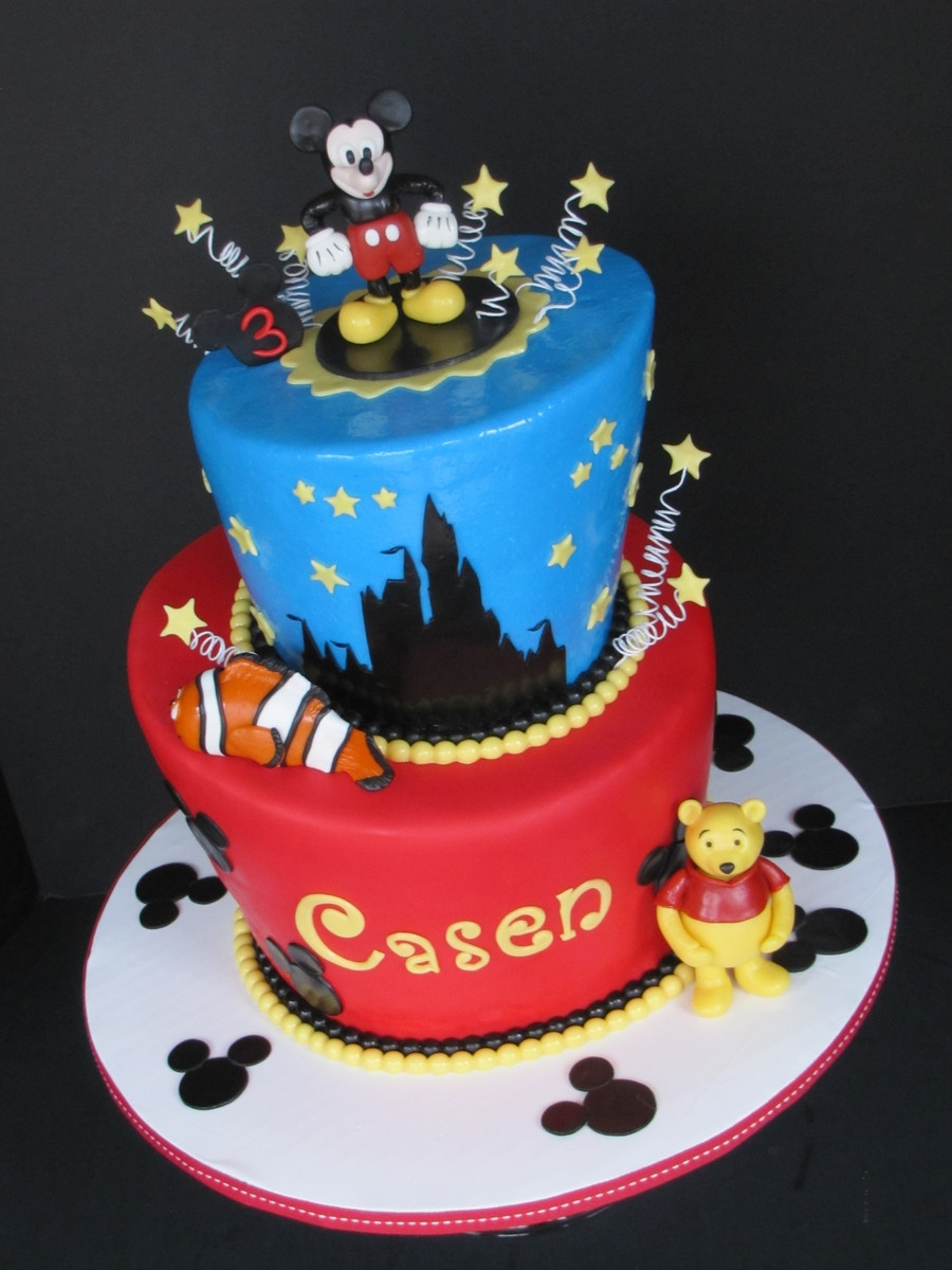 Disney World Birthday Cakes
 Walt Disney World Birthday Cake CakeCentral