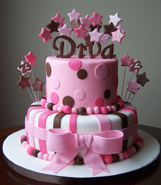 Diva Birthday Cake
 divagando divagando Cumple de Diva Felicidades