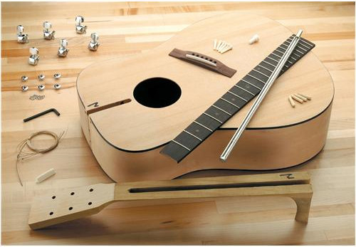DIY Acoustic Guitar Kit
 Guitar Kits August 2015