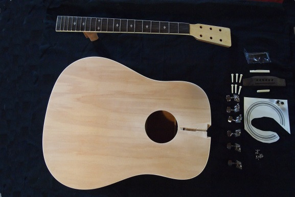 DIY Acoustic Guitar Kit
 STRAT STYKE DIY GUITAR KIT