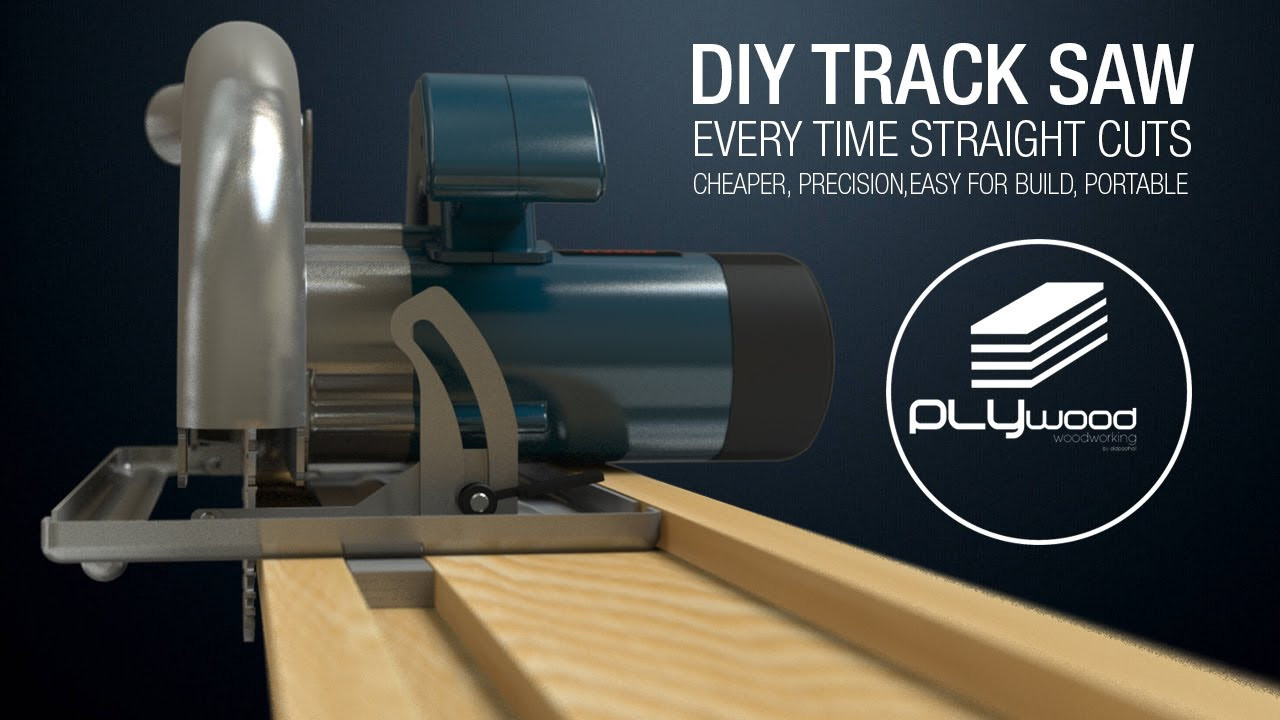 DIY Aluminum Track Saw
 DIY Simple Circular Saw Track Saw Guide Homemade track