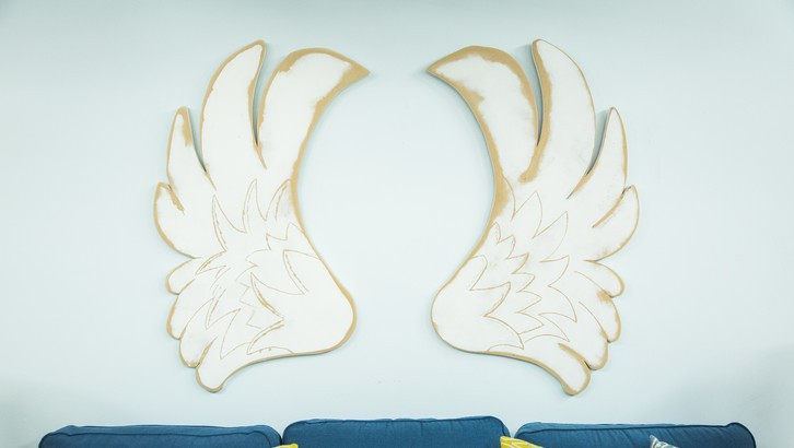 DIY Angel Wings Wall Decor
 How To DIY Angel Wings Wall Art