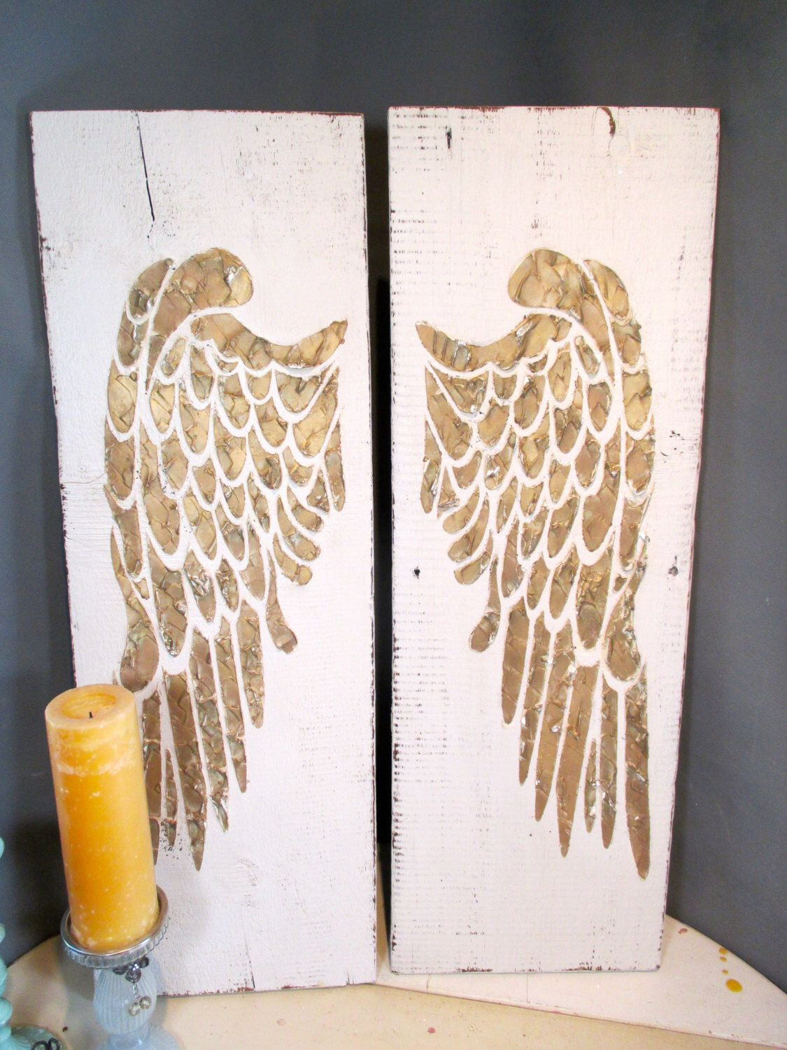 DIY Angel Wings Wall Decor
 Pin by Tracy Clarke on ART