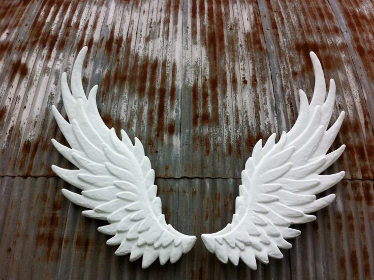 DIY Angel Wings Wall Decor
 1000 images about angel wings on Pinterest