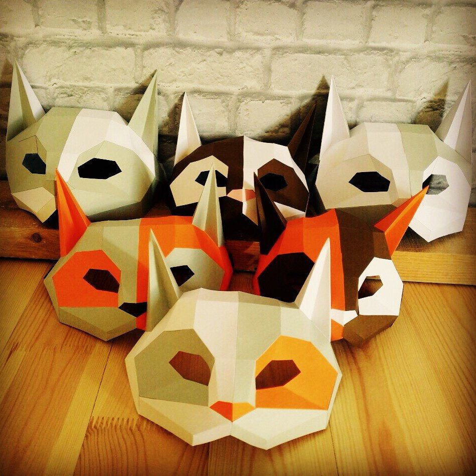 DIY Animal Masks
 DIY Cat mask Paper cat mask DIY mask Fancy dress Halloween