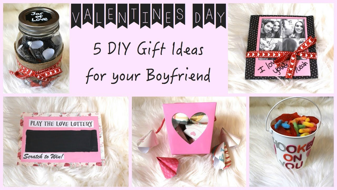DIY Anniversary Gift For Boyfriend
 5 DIY Gift Ideas for Your Boyfriend